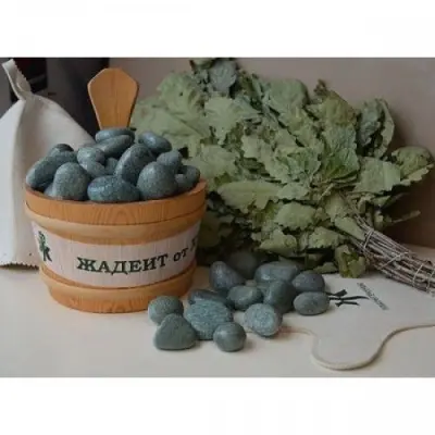 Камень Жадеит шлифованный МИНИ 10 кг (Хакасия)