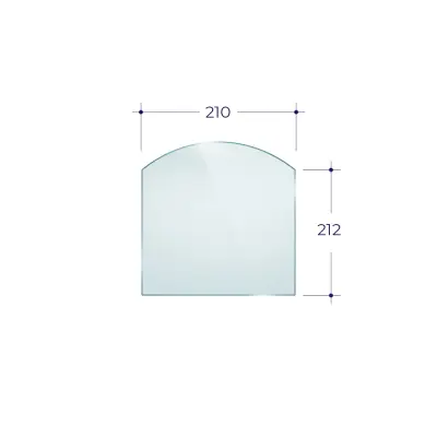 Стекло Везувий СВ-05 (0,210х0,212) Арка