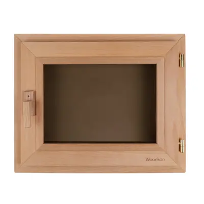 Окно Woodson 40*50, стекло бронза, ольха