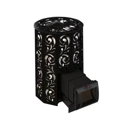 Фото Дровяная банная печь Grill'D Violet Long в магазине Woodson