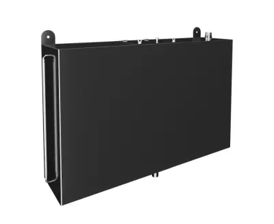 Бак для воды  для натрубного теплообменника 80 л. - Цвет бака - Черный