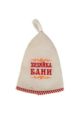 Шапка "Хозяйка бани" в упаковке Ш-2 Шапка "Хозяйка бани" в упаковке Ш-2