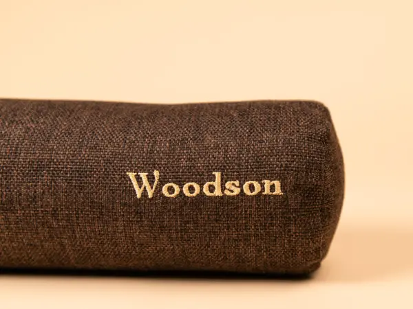 Валик Woodson для головы 45*11, коричневый