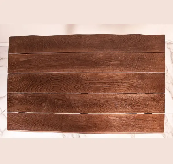 Стол дубовый с металлическим основанием Woodson 1600*850