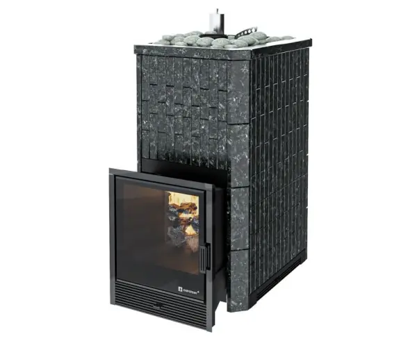 Фото Печь Изистим Южная 22 - Камень Пироксенит в магазине Woodson