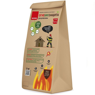 Огнебиозащита (сухой концентрат 1:5) 0,9кг
