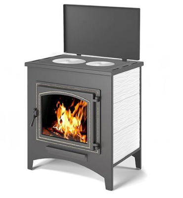 Фото Печь-Камин ВЕЗУВИЙ ПК-04 (240) с плитой бежевый 12 кВт (200 м3) Ø115мм в магазине Woodson Фото Печь-Камин ВЕЗУВИЙ ПК-04 (240) с плитой бежевый 12 кВт (200 м3) Ø115мм в магазине Woodson