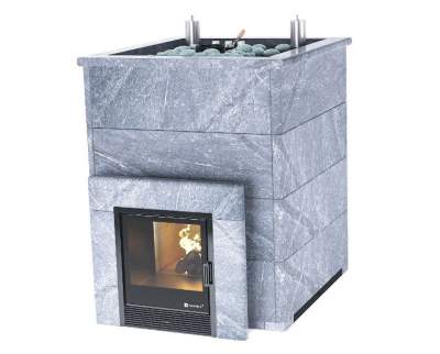 Фото Печь «Домна 60» К Талькохлорит в магазине Woodson