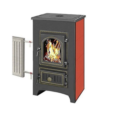 Фото Печь-Камин ВЕЗУВИЙ ПК-01 (270) с плитой и т/о красн. 9 кВт (150 м3) Ø 115 мм в магазине Woodson Фото Печь-Камин ВЕЗУВИЙ ПК-01 (270) с плитой и т/о красн. 9 кВт (150 м3) Ø 115 мм в магазине Woodson