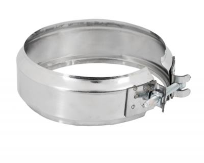 Фото Хомут трубный ХТ-Р на болте D 135-140  Фото Хомут трубный ХТ-Р на болте D 135-140