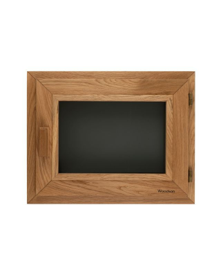 Окно Woodson  PRO 60*50, стекло GREY дуб, правое