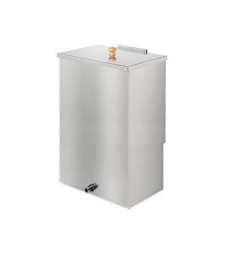 Бак нерж. навесной 40л (AISI 439) для печи Сенсация 22 «АКВА»