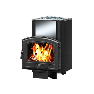 Фото Печь ВЕЗУВИЙ Сенсация 22 Антрацит (224) в магазине Woodson