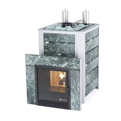 Фото Печь Изистим Ялта 25 К/2024  Змеевик в магазине Woodson Фото Печь Изистим Ялта 25 К/2024  Змеевик в магазине Woodson