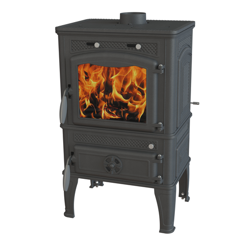 Фото Печь чугунная DACHA II (с варочной поверхностью) в магазине Woodson