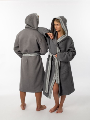 Халат вафельный Woodson, gray (46)