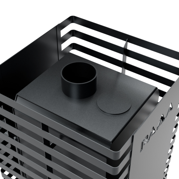 Фото Печь банная "РАДА ТЕРМА 2026" ОК 4мм 16L, дверца стальная в магазине Woodson