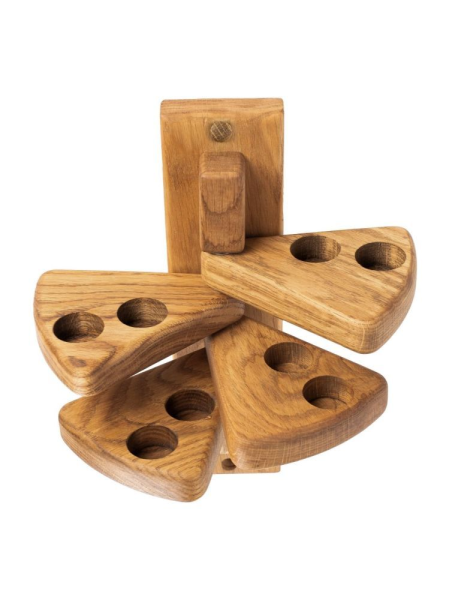 Полка для масел Woodson Эдельвейс, дуб