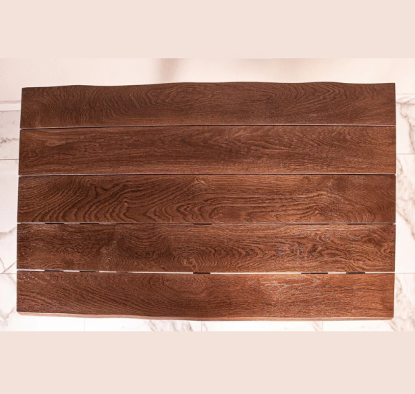 Стол дубовый с металлическим основанием Woodson 1600*850