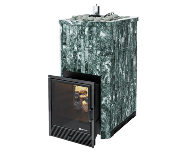 Фото Печь Изистим Южная 22 - Камень Змеевик в магазине Woodson