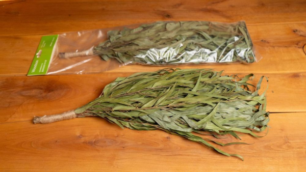 Веник для бани Woodson Премиум, эвкалипт с обмоткой