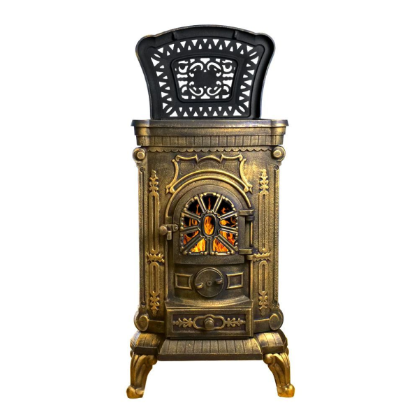 Фото Печь-камин Везувий А-07 "Золото" в магазине Woodson Фото Печь-камин Везувий А-07 "Золото" в магазине Woodson