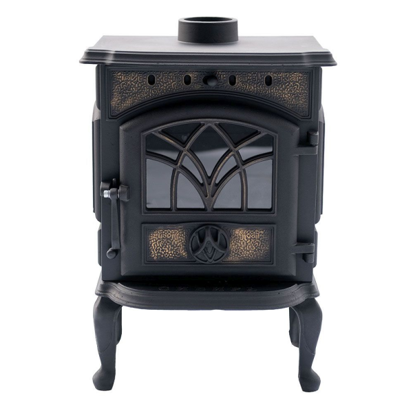 Фото Печь-камин чугунная "Сибирь" 7 кВт в магазине Woodson Фото Печь-камин чугунная "Сибирь" 7 кВт в магазине Woodson