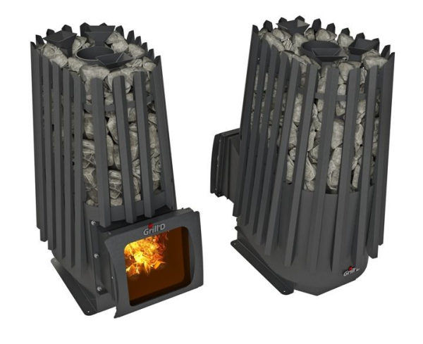 Фото Дровяная банная печь Grill'D Cometa Vega 450 Short Max в магазине Woodson