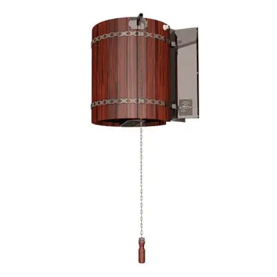 Обливное устройство «Ливень» ® (50 л) ПРО Красное дерево