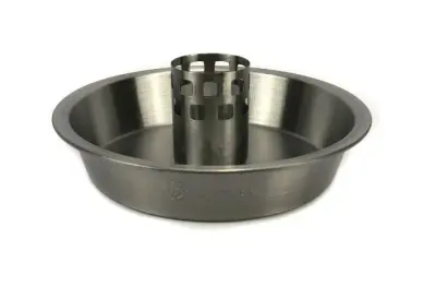 Курница 28 см из нержавеющей стали для запекания курицы