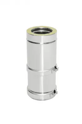 Фото Труба телескоп термо ТТТ-Р (300-450) 316, 0,8/304 D150/250 с одним хомутом  Фото Труба телескоп термо ТТТ-Р (300-450) 316, 0,8/304 D150/250 с одним хомутом