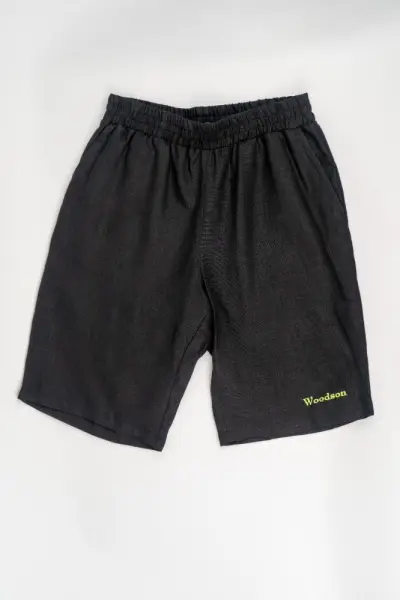 Шорты банщика Woodson, чёрный лён (46-48)