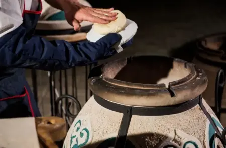 Набор для приготовления лепешек (рукавица, 2 подушки)