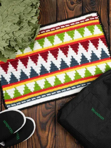 Коврик для бани Woodson детский, 60*40