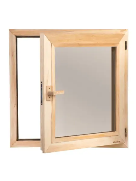 Окно Woodson 60*60, стекло бронза, ольха